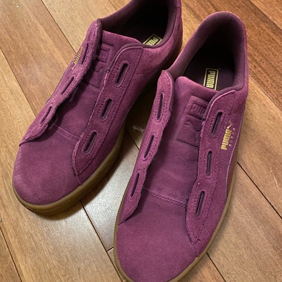 Suede puma classic size 7 sneakers - Picture 6 of 7